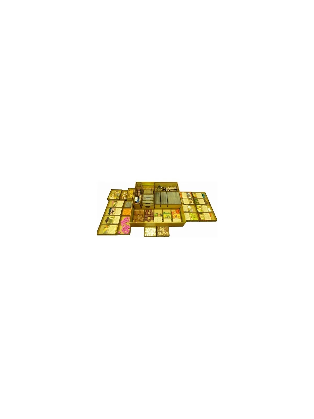 Inserto Compatible con Everdell (Base+Exp.+Ed. Coleccionista) (Desarmado) de WithOut Mess en Insertos | La Cueva Roja