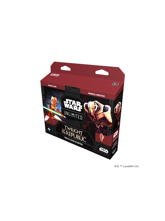 Star Wars Unlimited: Twilight of the Republic 2-Player Starter (Inglés) de Fantasy Flight Games en Star Wars: Unlimited | La Cue