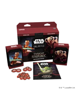 Star Wars Unlimited: Twilight of the Republic 2-Player Starter (Inglés) de Fantasy Flight Games en Star Wars: Unlimited | La Cue