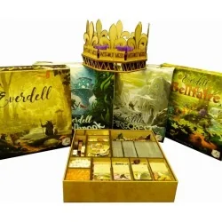 Inserto Compatible con Everdell (Base+Exp.+Ed. Coleccionista) (Desarmado) de WithOut Mess en Insertos | La Cueva Roja