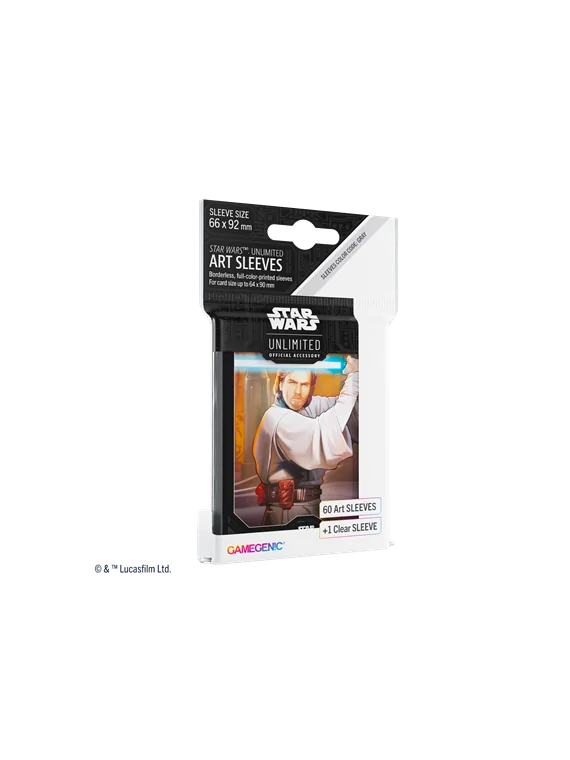 Star Wars Unlimited: Art Sleeves Obi-Wan Kenobi de Gamegenic en Star Wars: Unlimited | La Cueva Roja
