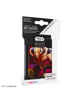 Star Wars Unlimited: Art Sleeves General Grievous de Gamegenic en Star Wars: Unlimited | La Cueva Roja
