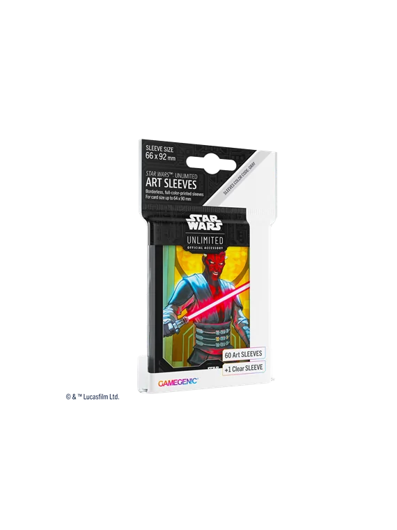 Star Wars Unlimited: Art Sleeves Darth Maul de Gamegenic en Star Wars: Unlimited | La Cueva Roja