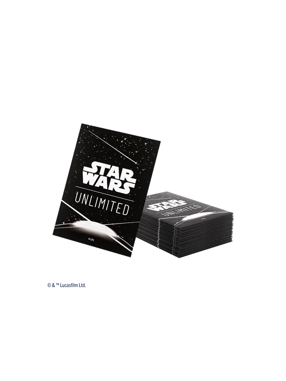 Star Wars Unlimited: Art Sleeves Card Back White de Gamegenic en Star Wars: Unlimited | La Cueva Roja