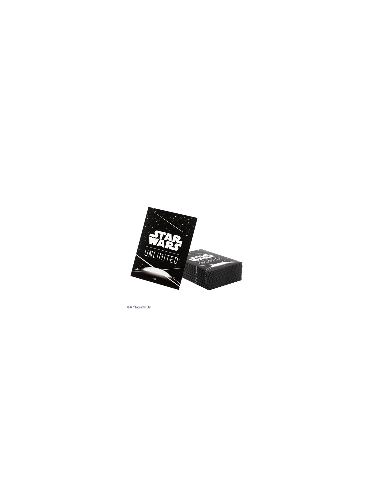 Star Wars Unlimited: Art Sleeves Card Back White de Gamegenic en Star Wars: Unlimited | La Cueva Roja