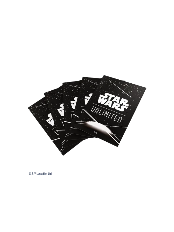 Star Wars Unlimited: Art Sleeves Card Back White de Gamegenic en Star Wars: Unlimited | La Cueva Roja