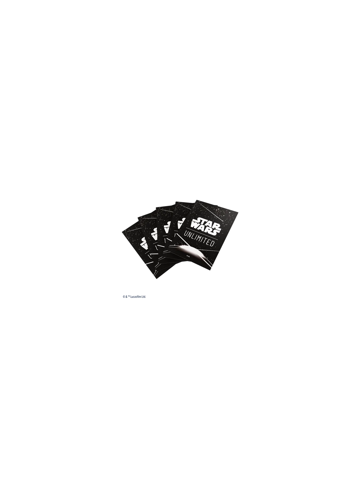Star Wars Unlimited: Art Sleeves Card Back White de Gamegenic en Star Wars: Unlimited | La Cueva Roja