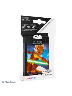 Star Wars Unlimited: Art Sleeves Ahsoka Tano de Gamegenic en Star Wars: Unlimited | La Cueva Roja