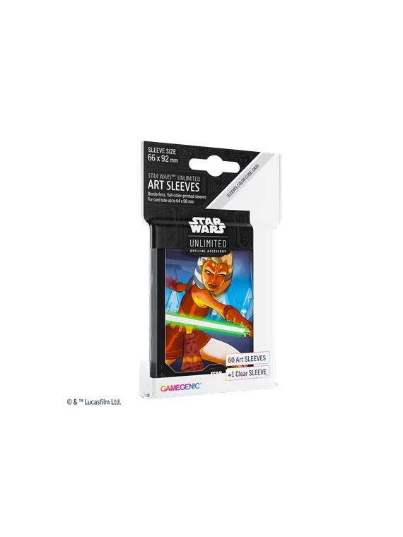 Star Wars Unlimited: Art Sleeves Ahsoka Tano de Gamegenic en Star Wars: Unlimited | La Cueva Roja