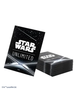 Star Wars Unlimited:Art Sleeves Card Back Black de Gamegenic en Star Wars: Unlimited | La Cueva Roja