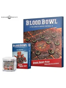 Blood Bowl: Set de Dados Chaos Dwarf (202-50) de Games Workshop en BLOOD BOWL | La Cueva Roja