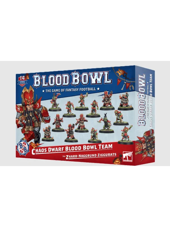 Blood Bowl: Chaos Dwarf Team (201-11) de Games Workshop en BLOOD BOWL | La Cueva Roja