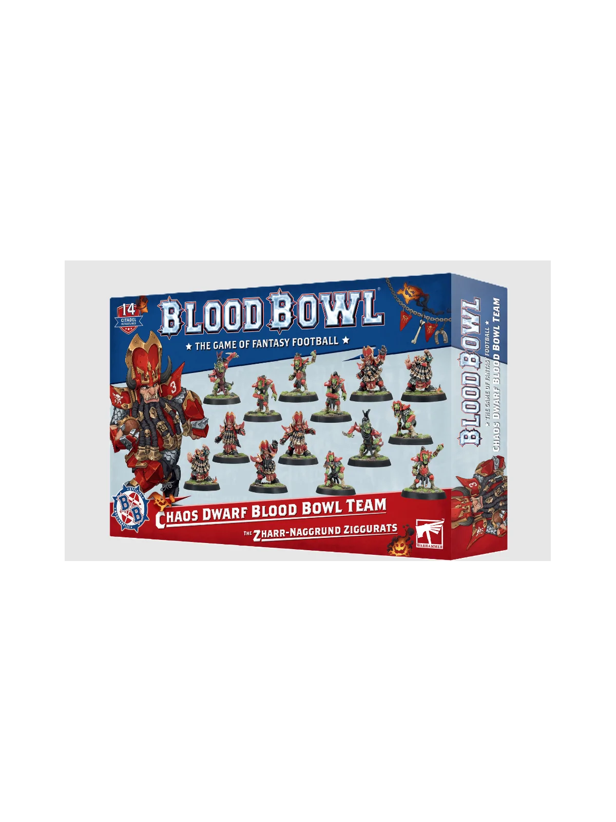 Blood Bowl: Chaos Dwarf Team (201-11) de Games Workshop en BLOOD BOWL | La Cueva Roja