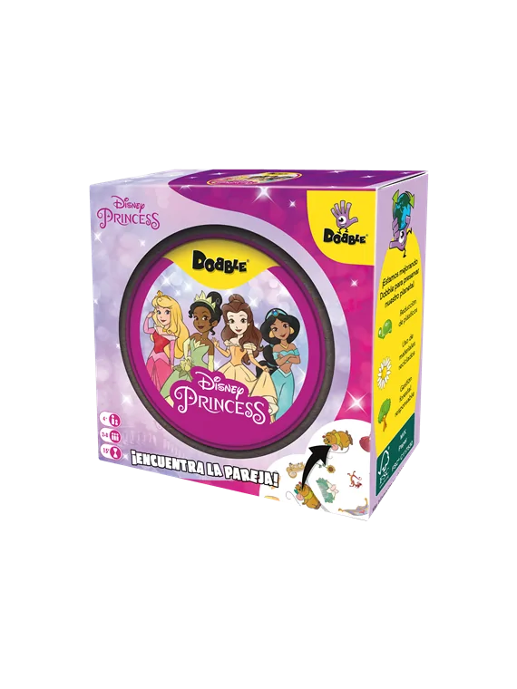 Dobble Disney Princess de Zygomatic en Juegos de Cartas | La Cueva Roja