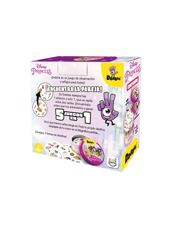 Dobble Disney Princess de Zygomatic en Juegos de Cartas | La Cueva Roja