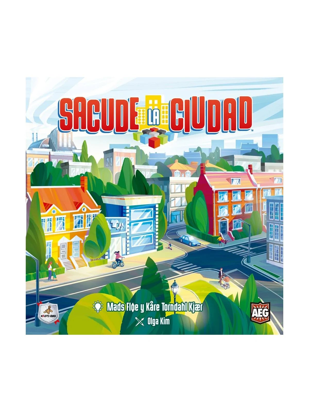 Sacude la Ciudad de Maldito Games en Juegos de Tablero | La Cueva Roja