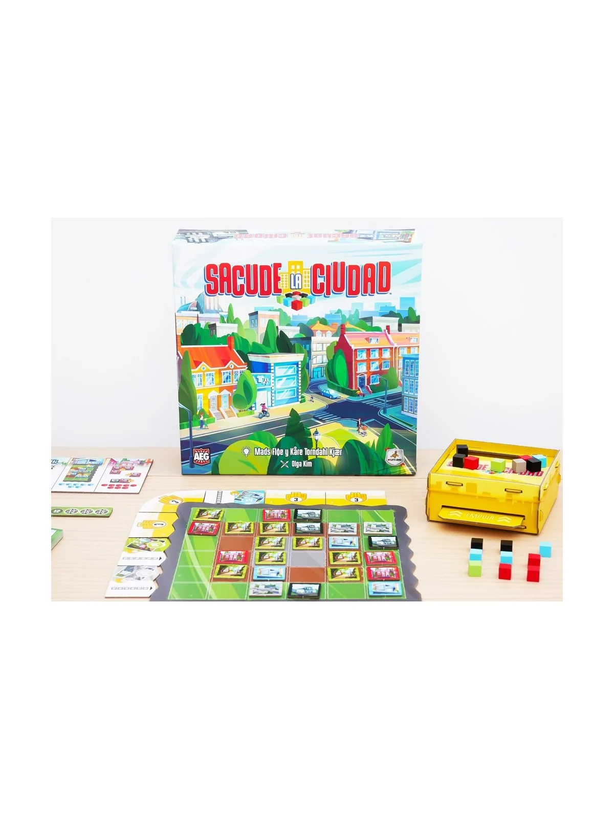 Sacude la Ciudad de Maldito Games en Juegos de Tablero | La Cueva Roja