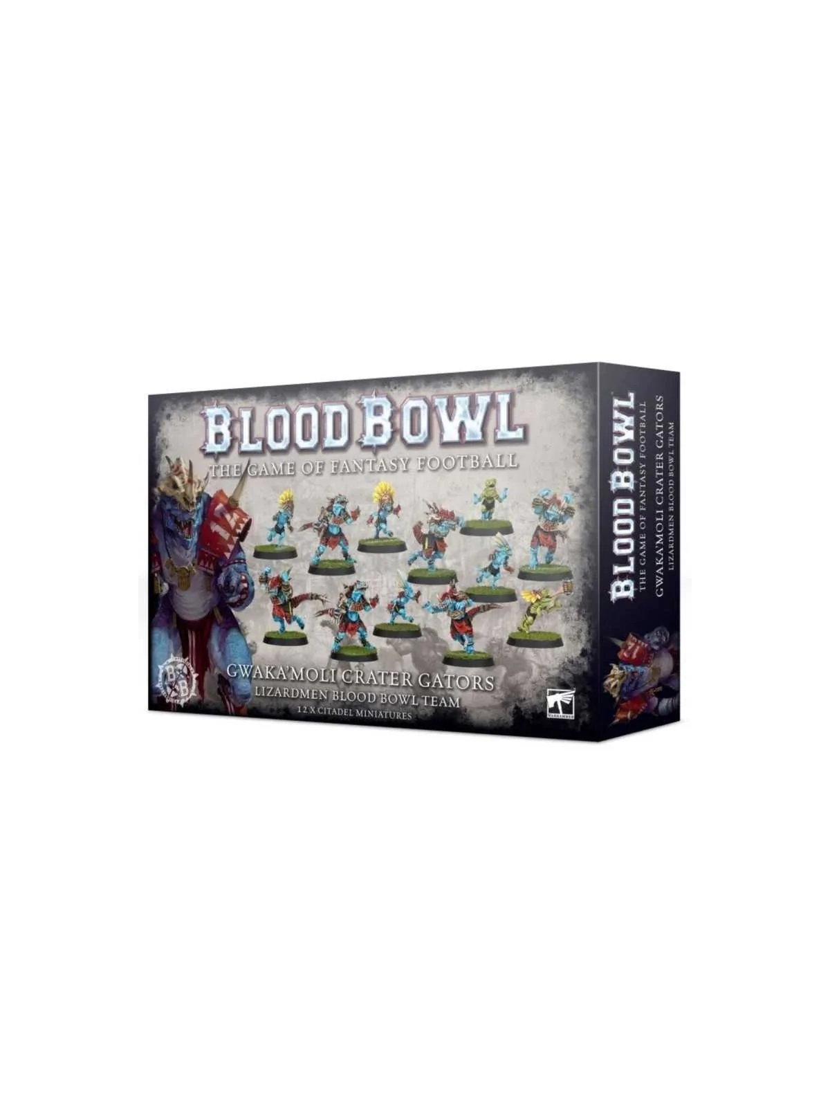 Blood Bowl: Lizardmen Team - Gwaka Moli Crater Gators (200-74) de Games Workshop en BLOOD BOWL | La Cueva Roja