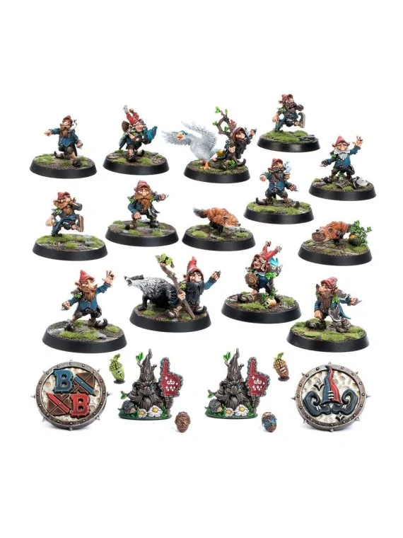 Blood Bowl: Gnome Team - The Glimcwarrow Groundhogs (202-41) de Games Workshop en BLOOD BOWL | La Cueva Roja