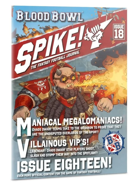 Blood Bowl: Spike! Journal 18 (EN) (202-48) de Games Workshop en BLOOD BOWL | La Cueva Roja