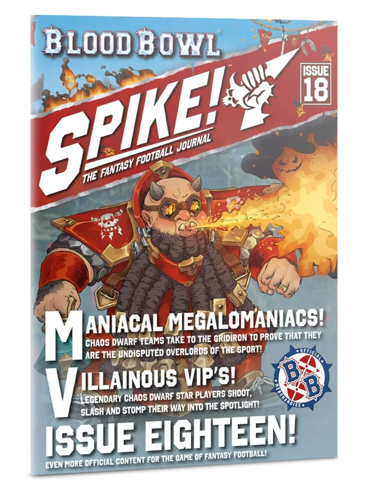 Blood Bowl: Spike! Journal 18 (EN) (202-48) de Games Workshop en BLOOD BOWL | La Cueva Roja