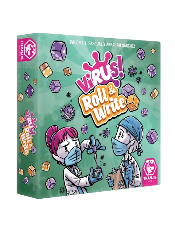 Virus! Roll & Write de Tranjis Games en Juegos de Tablero | La Cueva Roja