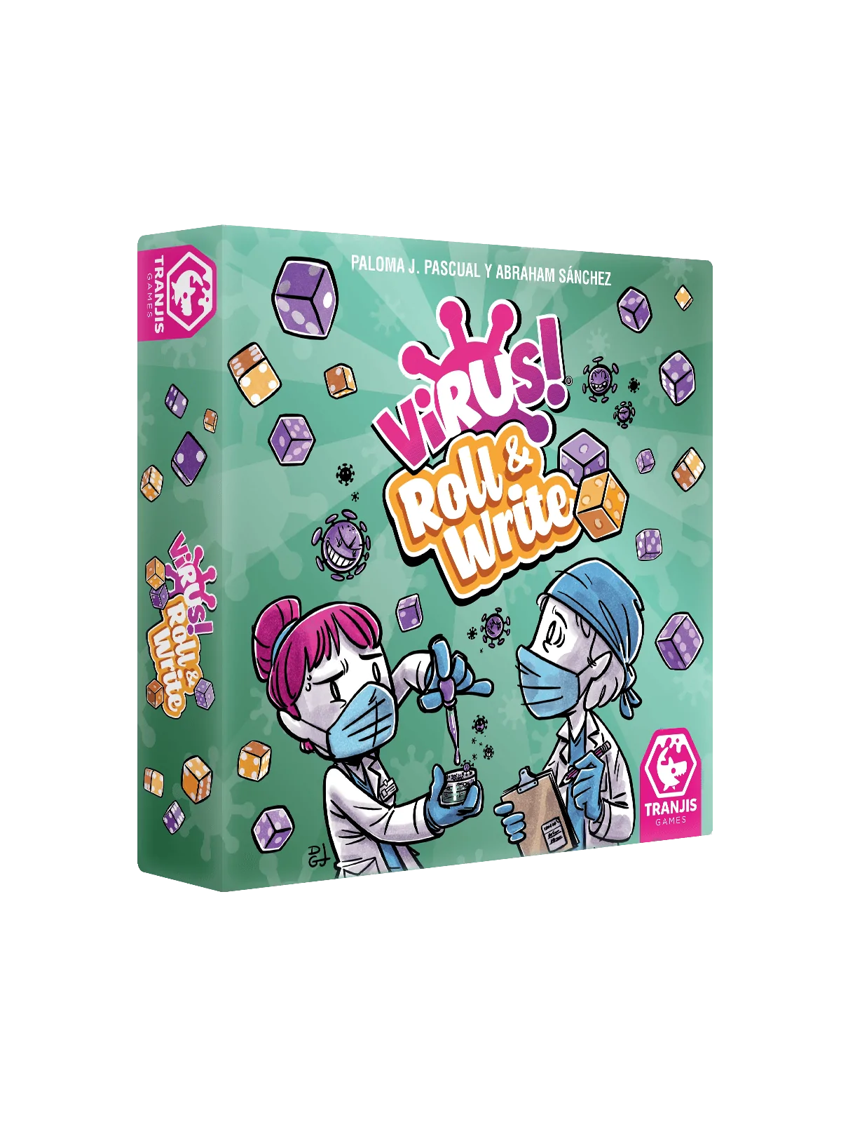 Virus! Roll & Write de Tranjis Games en Juegos de Tablero | La Cueva Roja