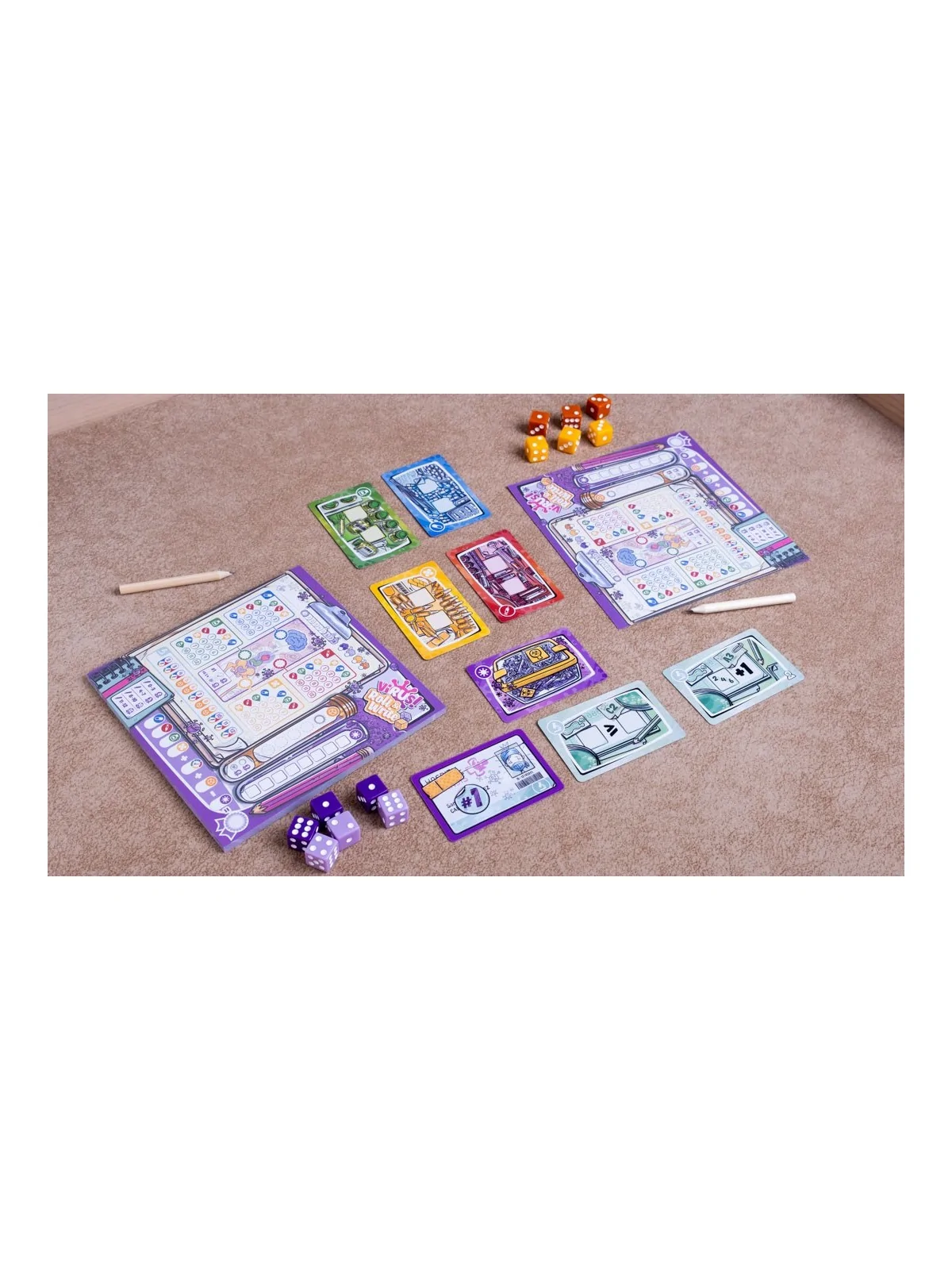 Virus! Roll & Write de Tranjis Games en Juegos de Tablero | La Cueva Roja