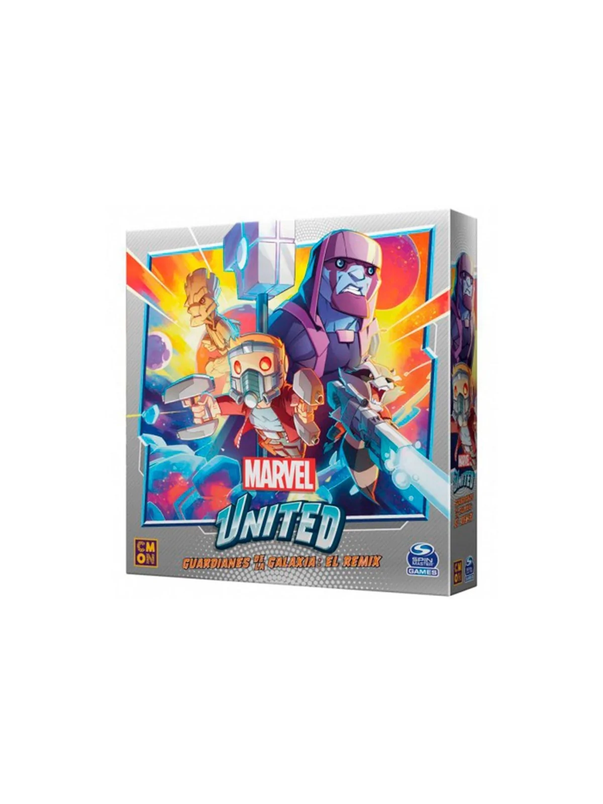 Marvel United: Guardianes de la Galaxia - El Remix de CMON en Juegos de Tablero | La Cueva Roja