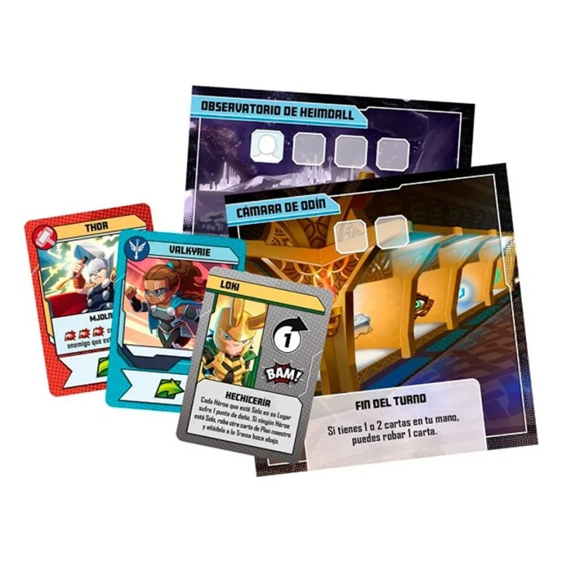 Marvel United: Relatos de Asgard de CMON en Juegos de Tablero | La Cueva Roja