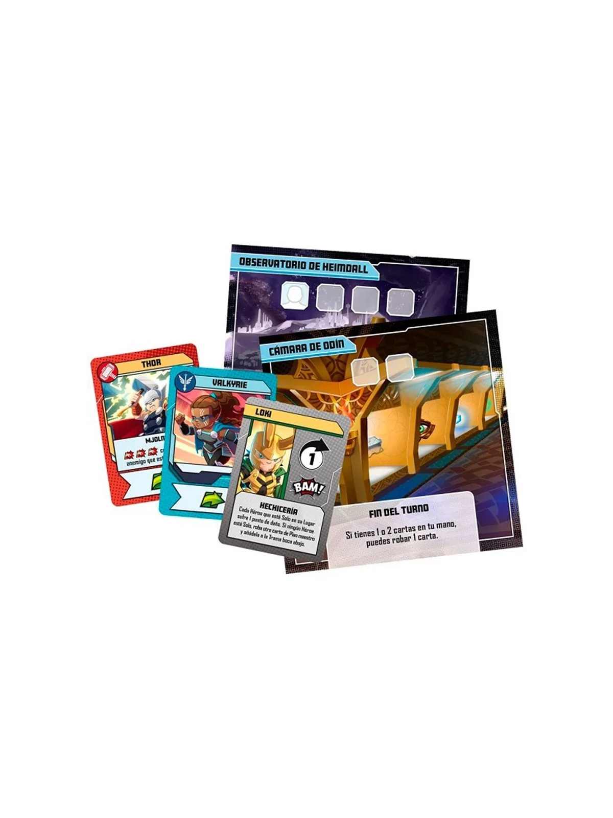 Marvel United: Relatos de Asgard de CMON en Juegos de Tablero | La Cueva Roja