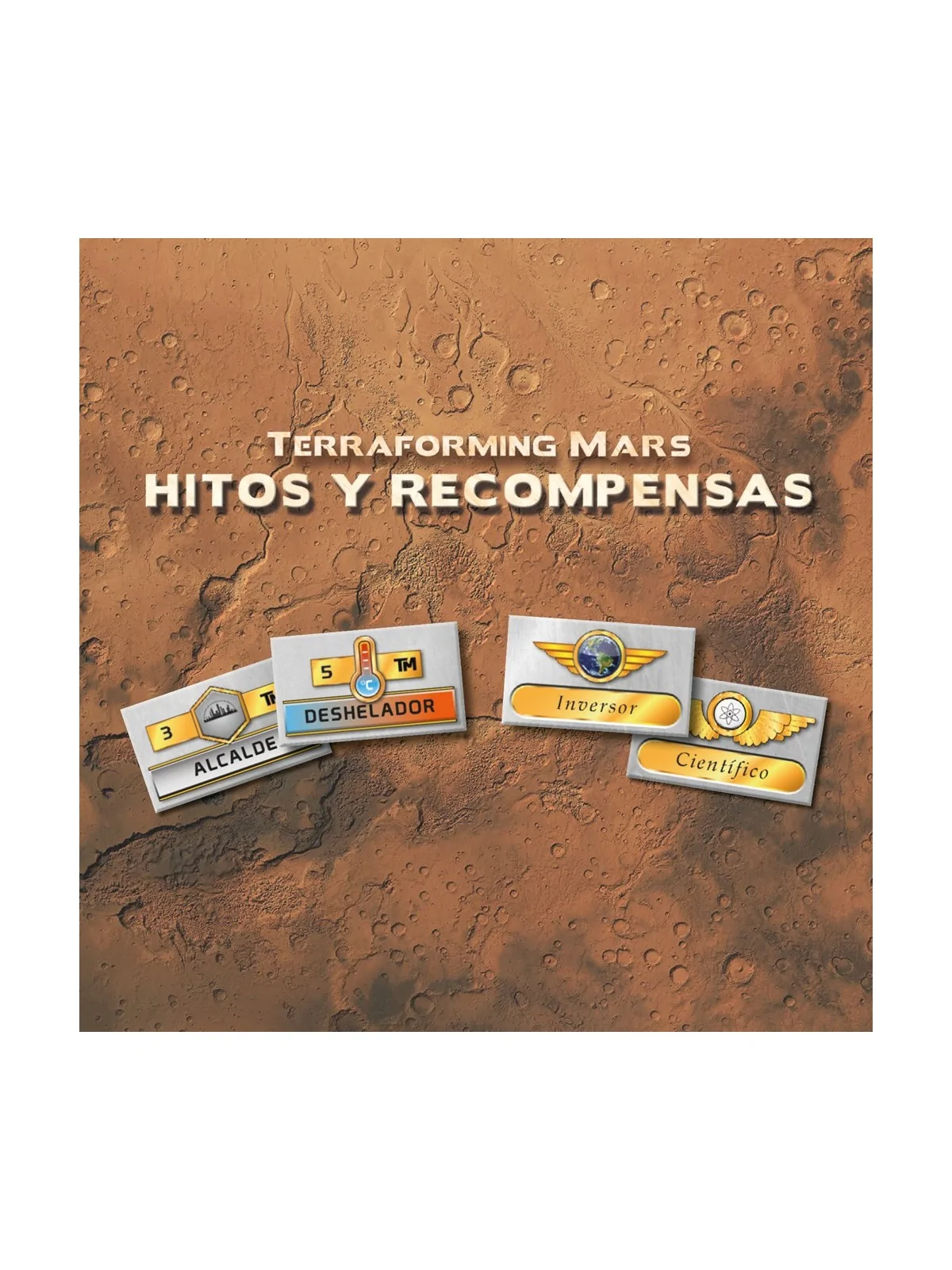 Terraforming Mars: Hitos y Recompensas de Maldito Games en Juegos de Tablero | La Cueva Roja