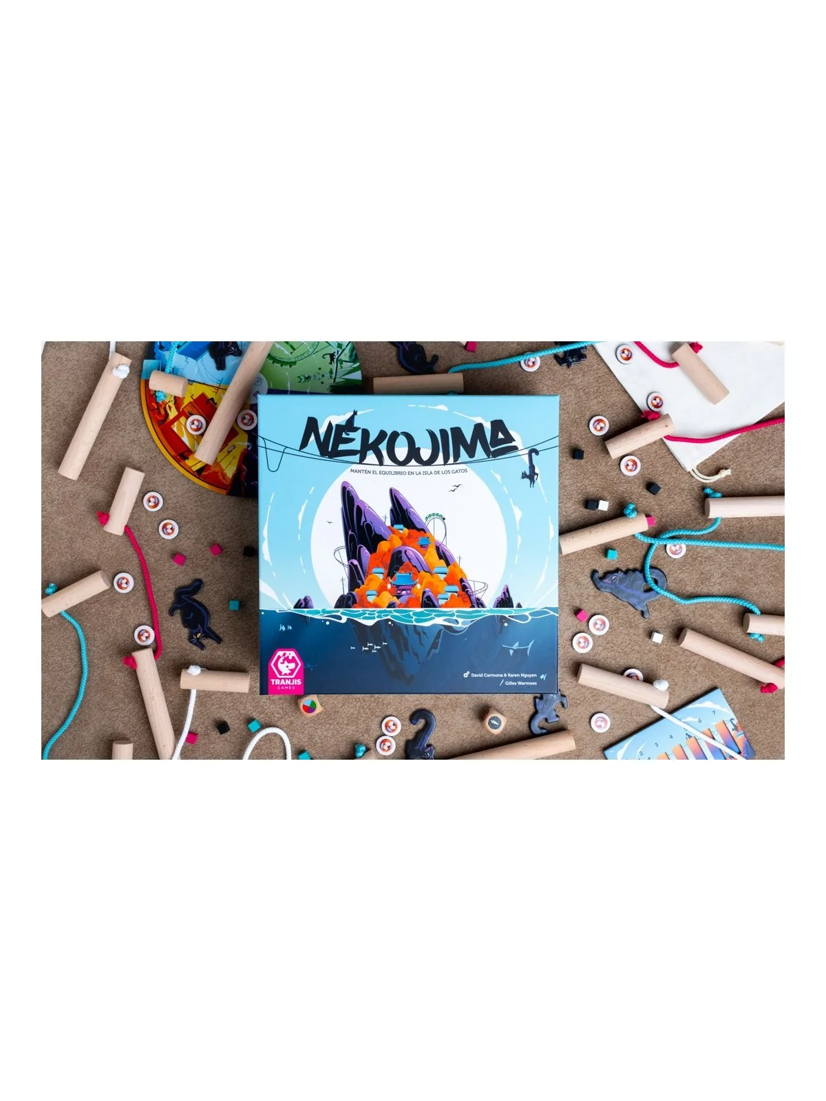 Nekojima de Tranjis Games en Juegos de Tablero | La Cueva Roja