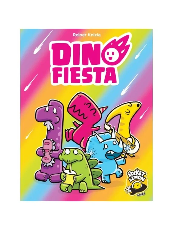 Dino Fiesta de Rocket Lemon Games en Juegos de Cartas | La Cueva Roja