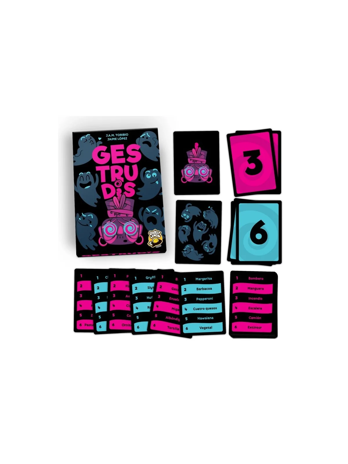 Gestrudis de Rocket Lemon Games en Juegos de Cartas | La Cueva Roja