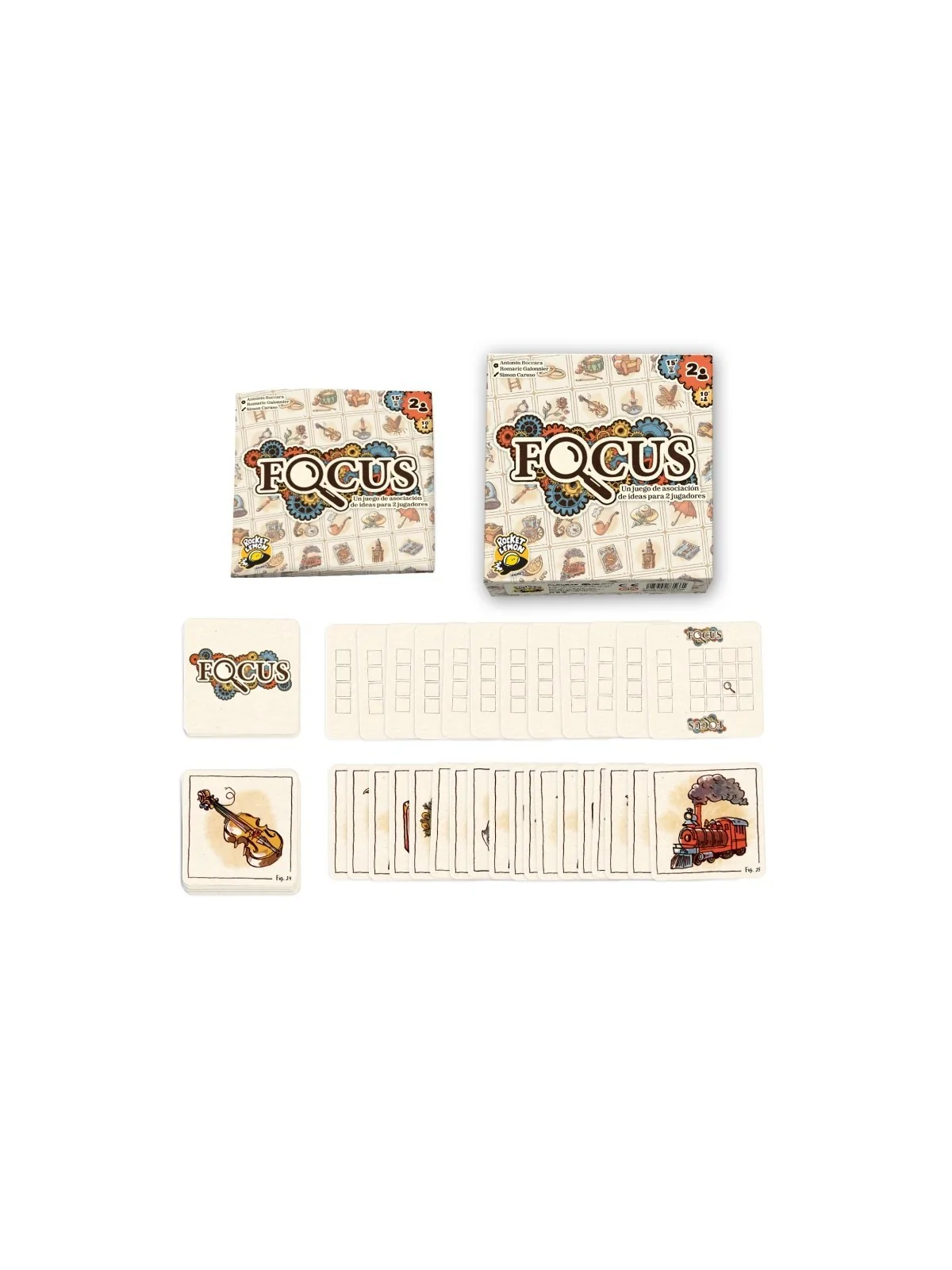 Focus de Rocket Lemon Games en Juegos de Cartas | La Cueva Roja