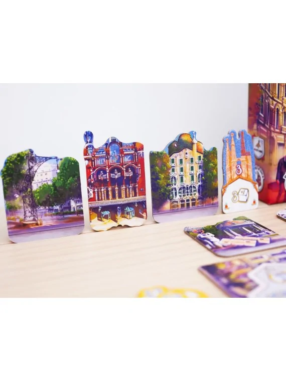 Barcelona: Passeig de Gràcia de Maldito Games en Juegos de Tablero | La Cueva Roja