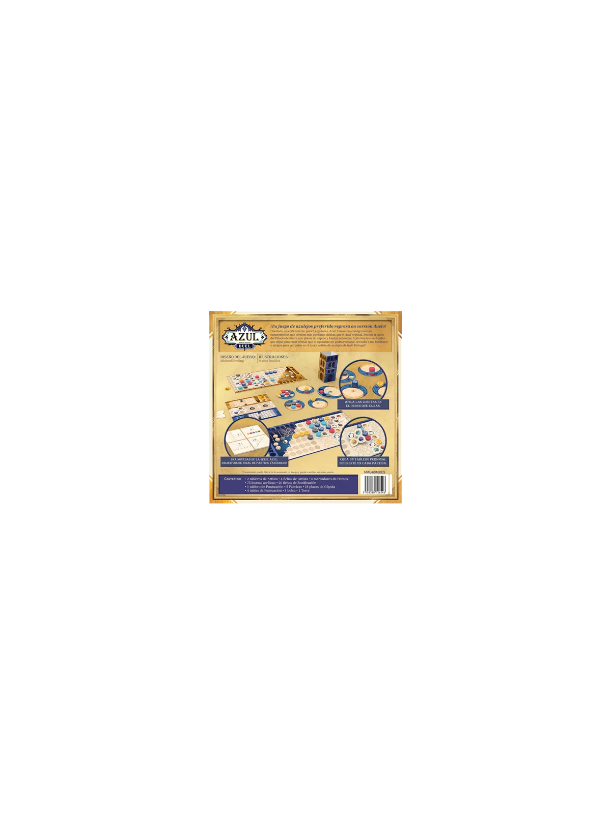 Azul Duel de Plan B Games en Juegos de Tablero | La Cueva Roja