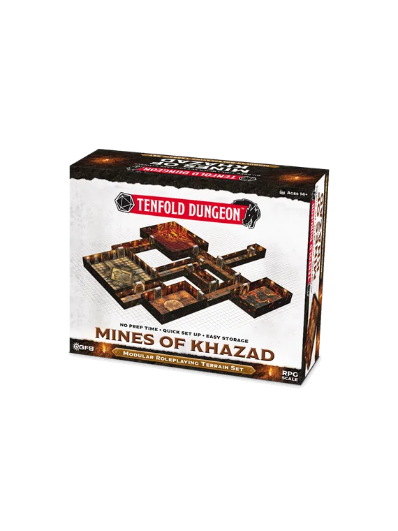 Tenfold Dungeon: Mines of Khazad de Battlefront Miniatures en Juegos de Tablero | La Cueva Roja