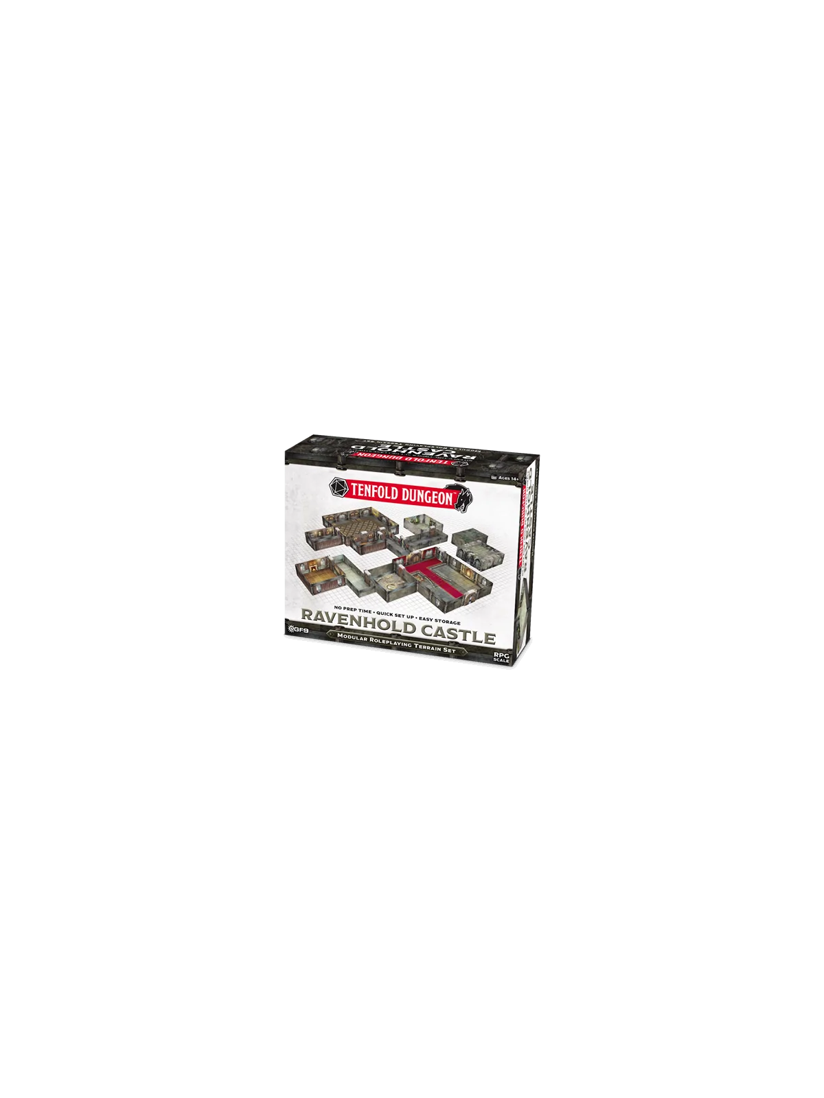 Tenfold Dungeon: Ravenhold Castle de Battlefront Miniatures en Juegos de Tablero | La Cueva Roja