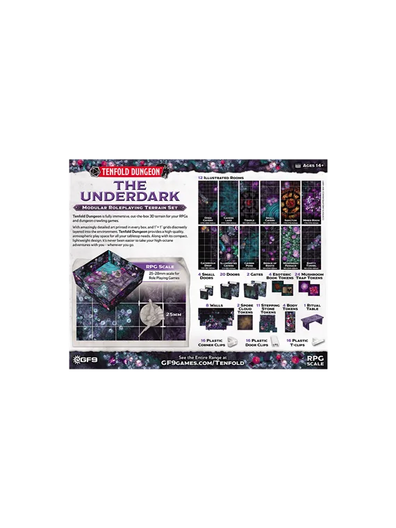Tenfold Dungeon: The Underdark de Battlefront Miniatures en Juegos de Tablero | La Cueva Roja