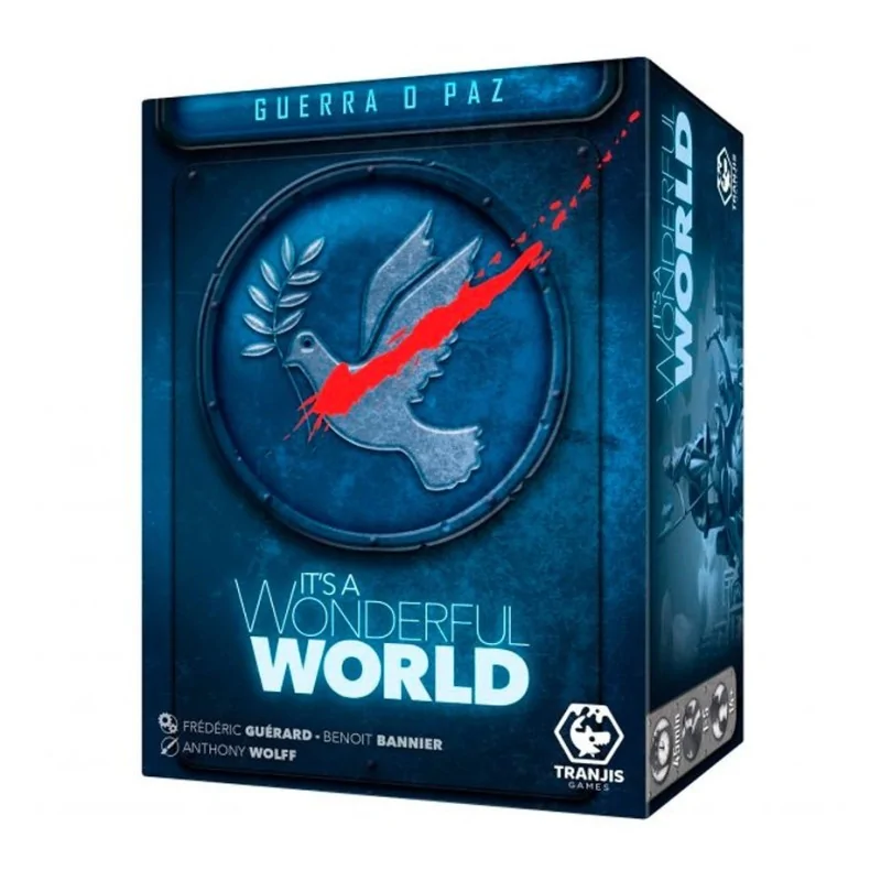 It's a Wonderful World: Guerra o Paz de Tranjis Games en Juegos de Tablero | La Cueva Roja