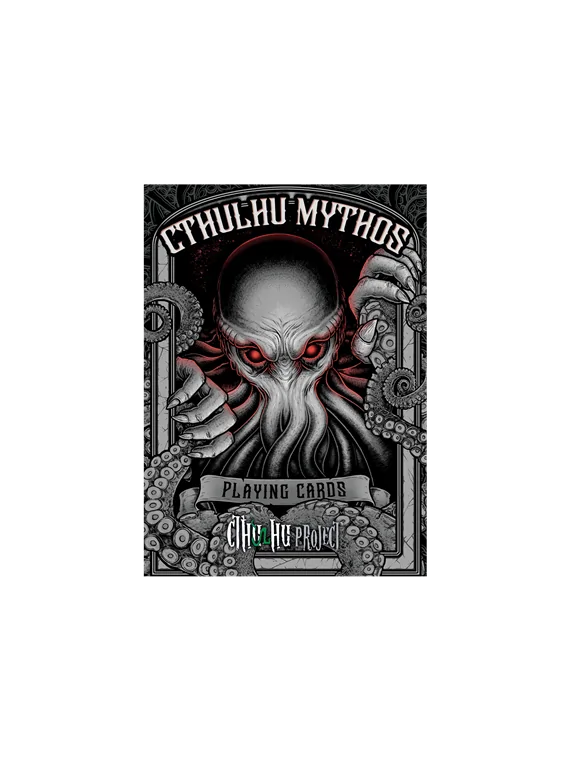 Poker Cthulhu Mythos Black Edition de Cthulhu Project en Juegos de Cartas | La Cueva Roja