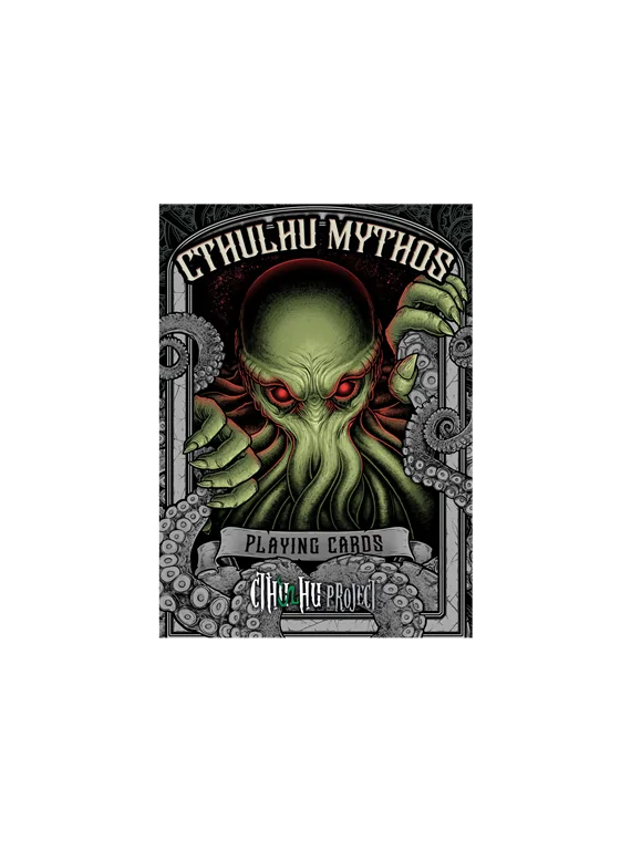 Poker Cthulhu Mythos Green Edition de Cthulhu Project en Juegos de Cartas | La Cueva Roja
