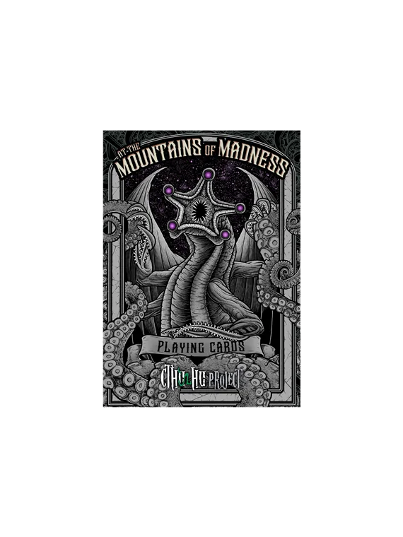 Poker Mountains Madness Black de Cthulhu Project en Juegos de Cartas | La Cueva Roja