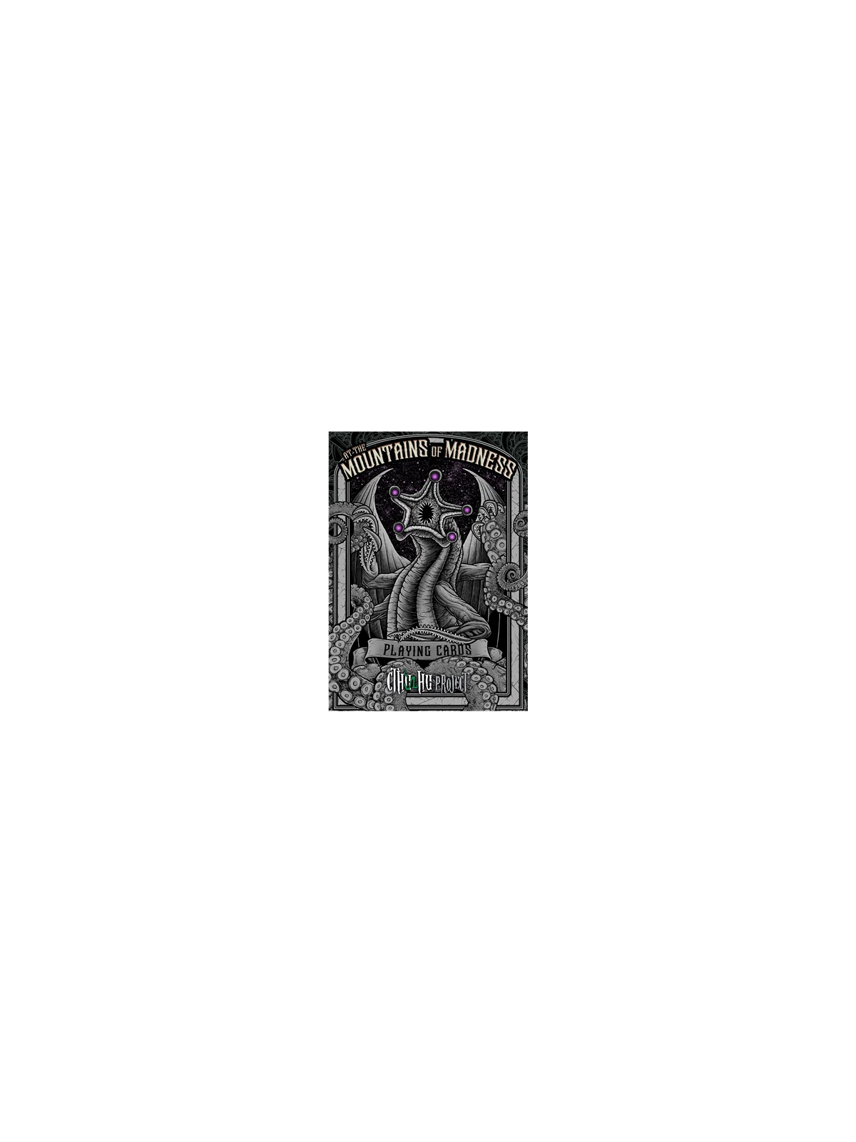 Poker Mountains Madness Black de Cthulhu Project en Juegos de Cartas | La Cueva Roja