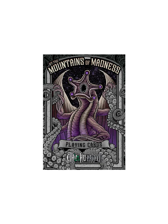Poker Mountains Madness Purple de Cthulhu Project en Juegos de Cartas | La Cueva Roja