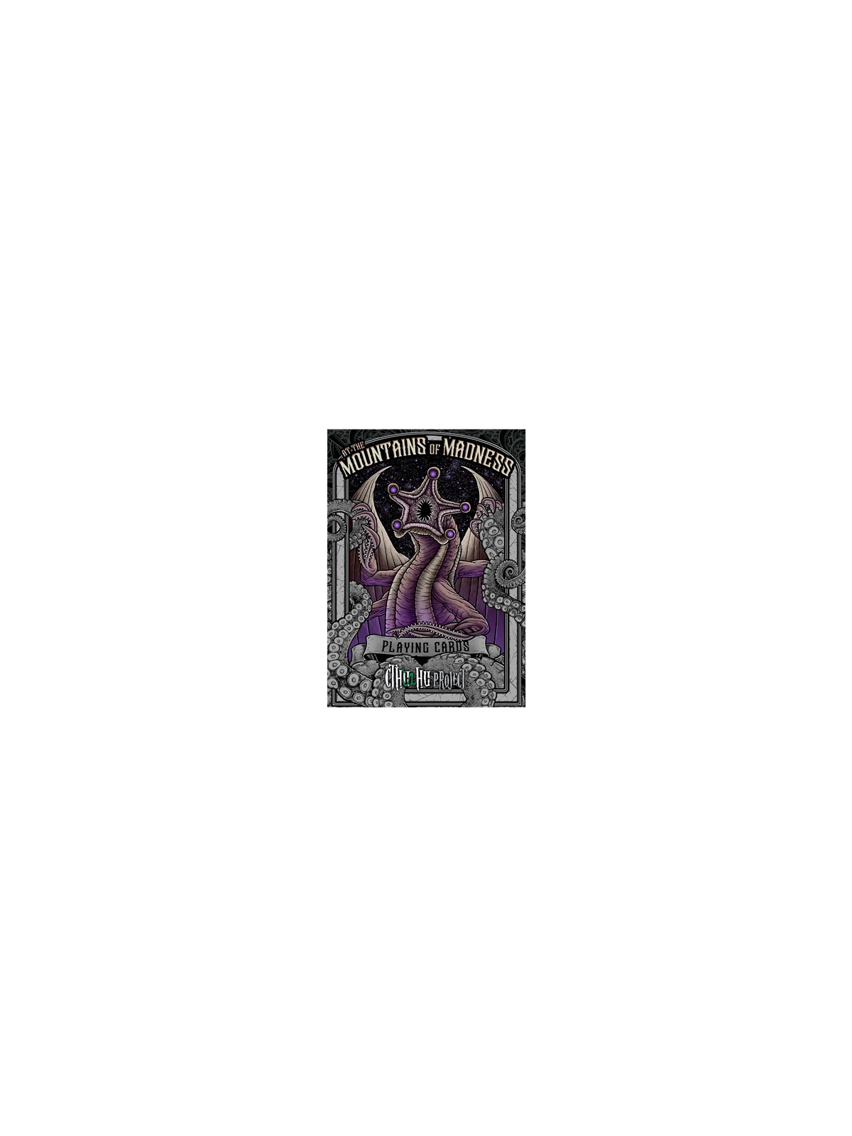 Poker Mountains Madness Purple de Cthulhu Project en Juegos de Cartas | La Cueva Roja