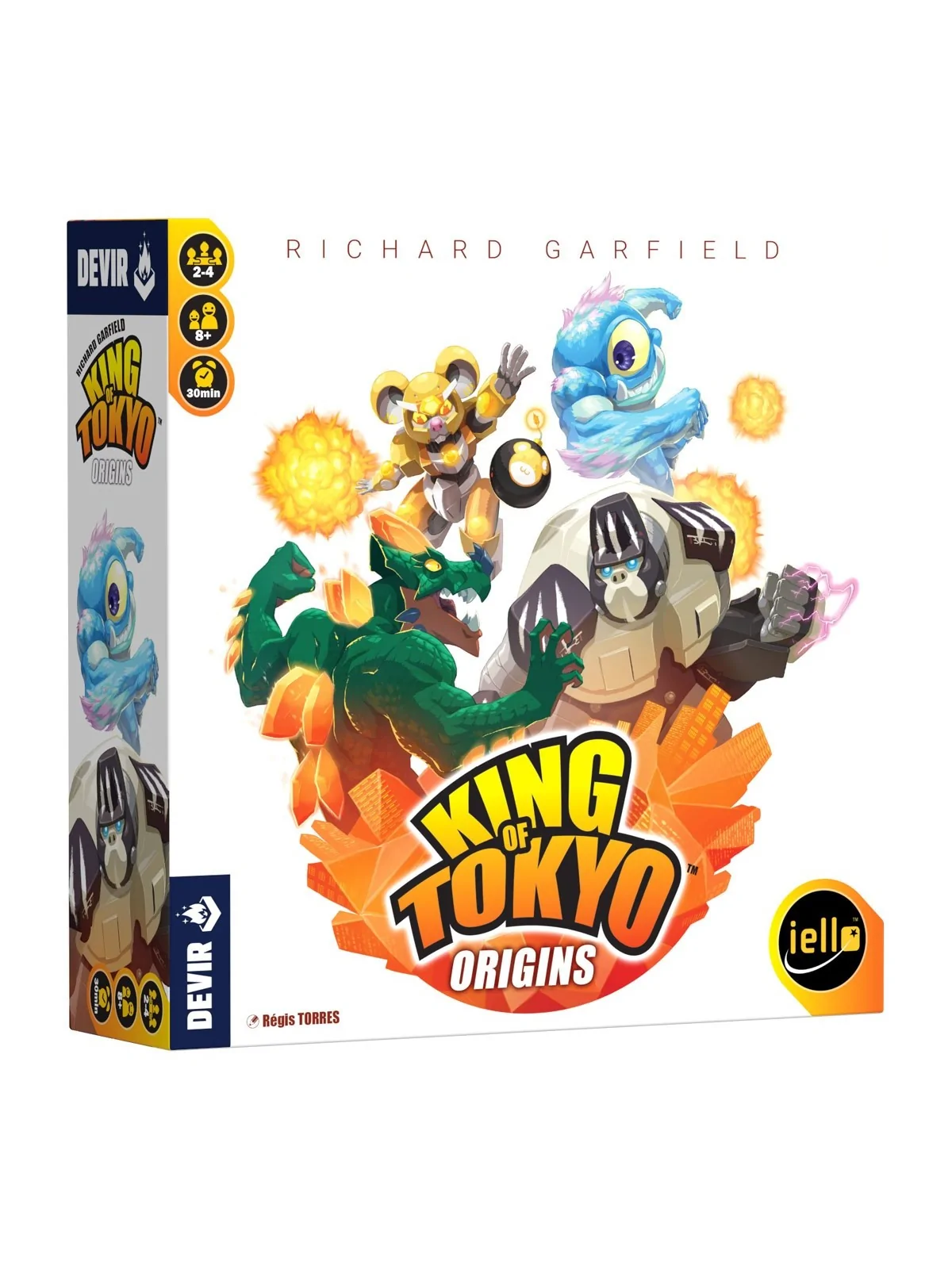 King of Tokyo Origins de Devir en Juegos de Tablero | La Cueva Roja