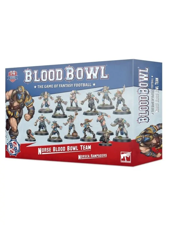 Blood Bowl: Norse Team (202-24) de Games Workshop en BLOOD BOWL | La Cueva Roja
